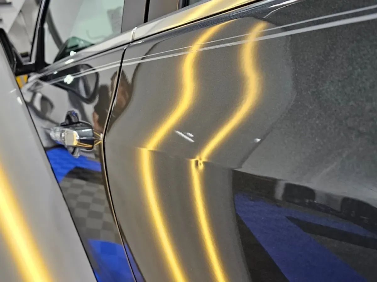 Before a Door Ding Repair