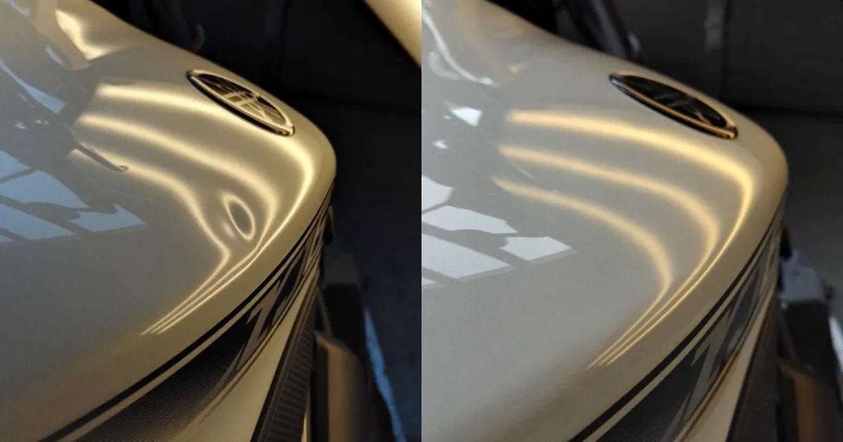 Before and After Dent Repair