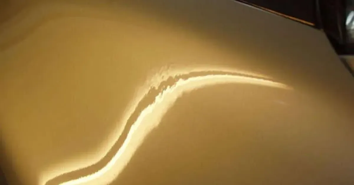 Paintless Dent Repair Gone Wrong