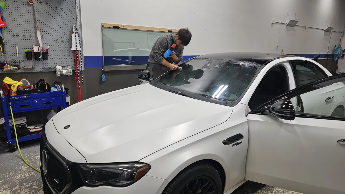Professional Window Tinting Service by Indianapolis Auto Spa