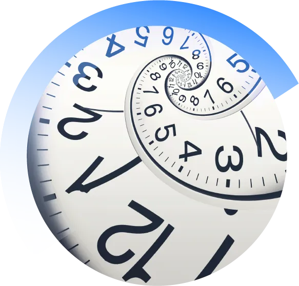 Clock illustrating the importance of time in achieving real business change.