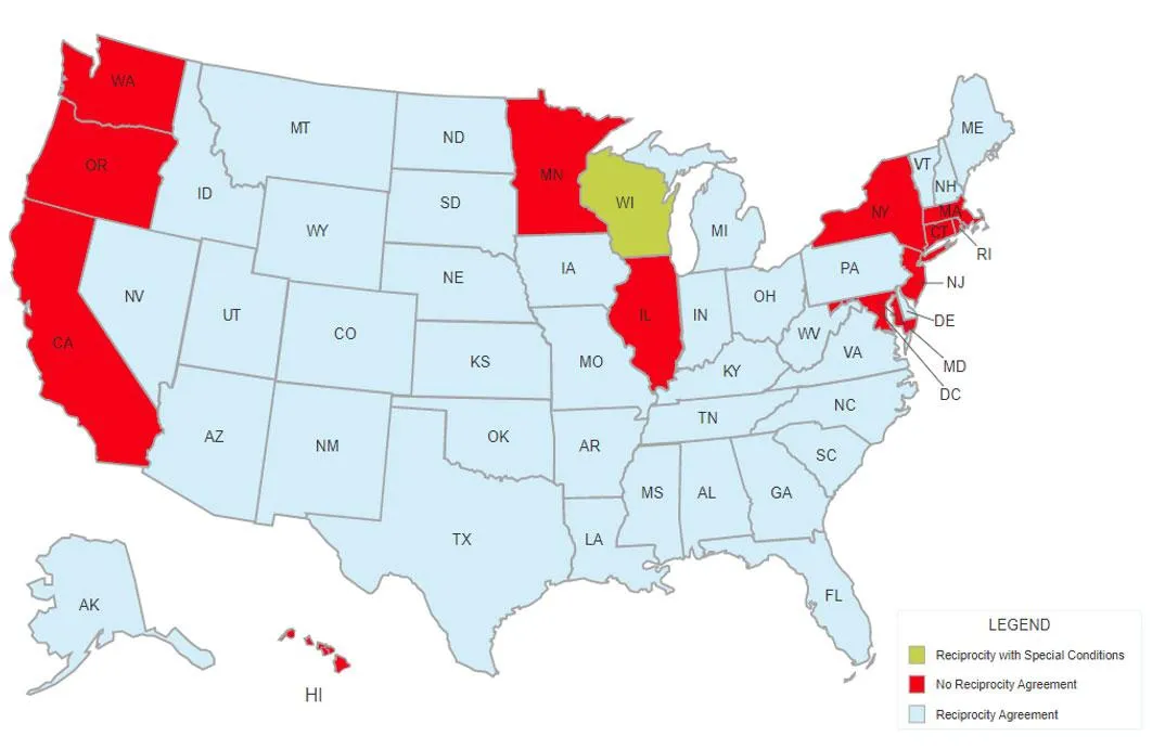 Oklahoma Concealed Carry Reciprocity