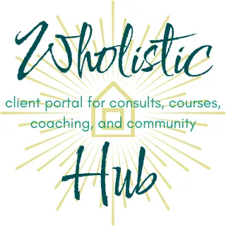 wholistic hub logo - client portal entry