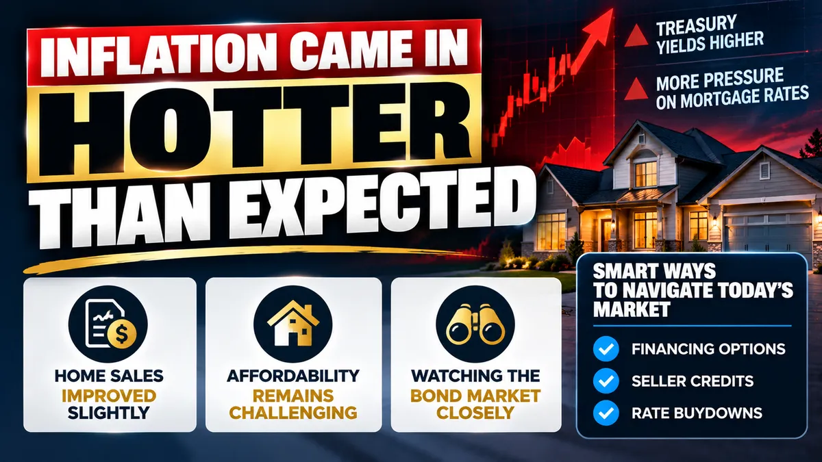 Inflation Came in Hotter Than Expected Today and Here Is What That Means for Mortgage Rates Right Now