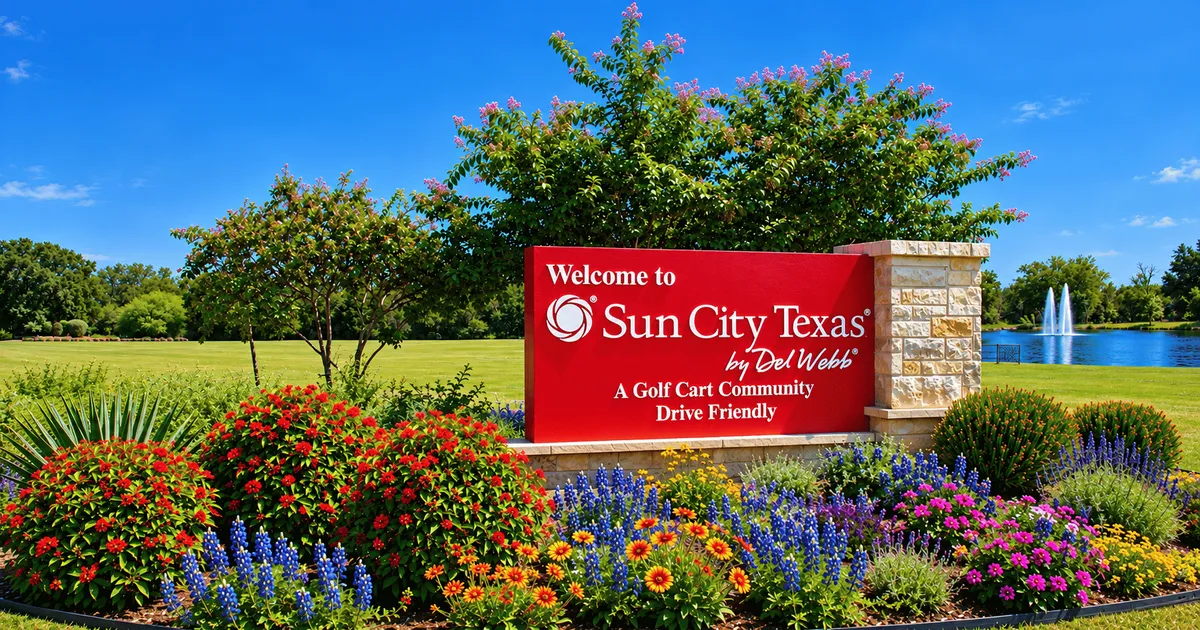 Living in Sun City Texas: A Complete Guide for Georgetown Buyers
