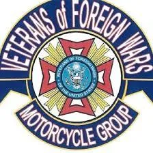 Close-up of MG17 patch on a motorcycle vest