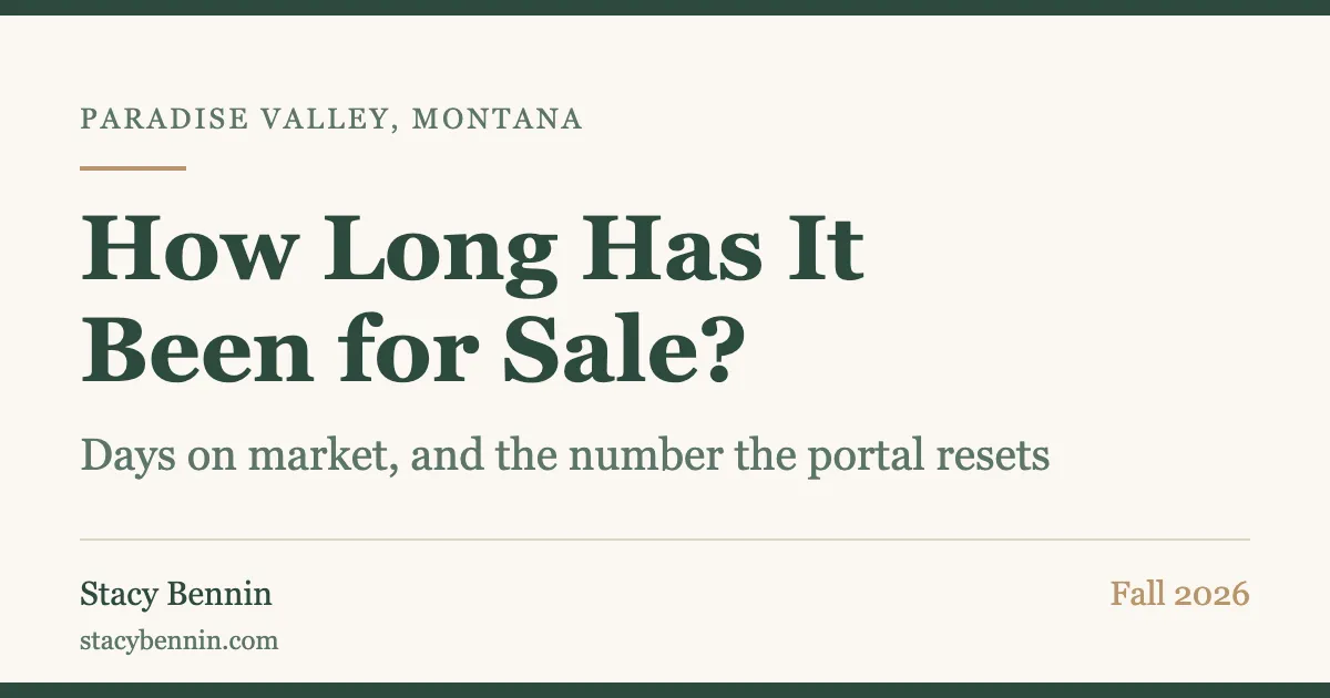 How Long Has That Paradise Valley Property Been for Sale?