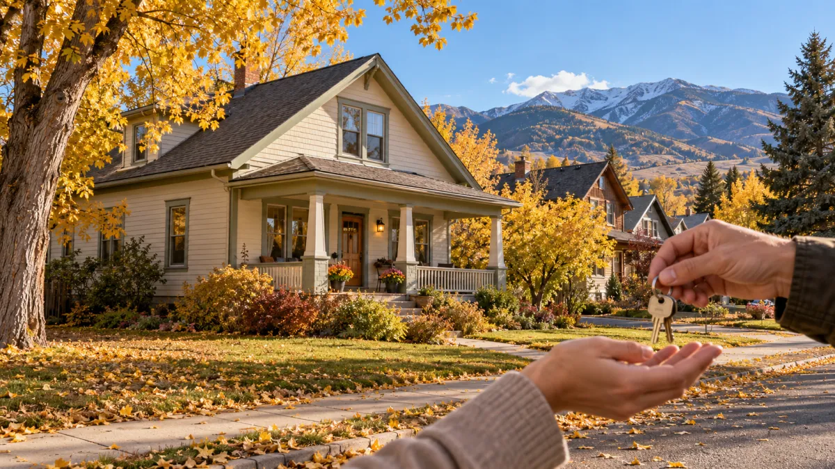 Editorial cover: is fall the best time to buy in Park County, Montana? Yes for price, no for choice; the window is six weeks. Fall 2026