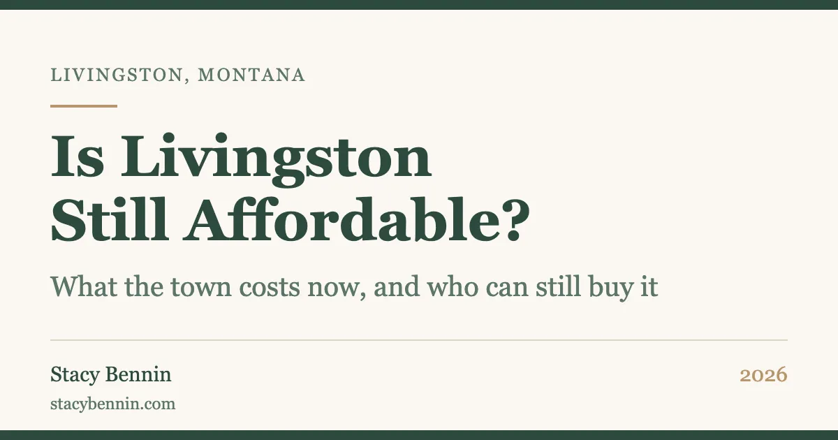 Is Livingston Still Affordable or Has the Secret Gotten Out?