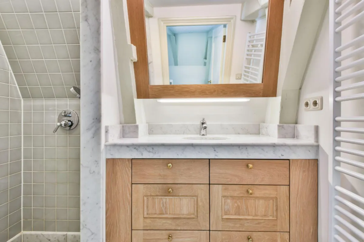 replace bathroom vanity