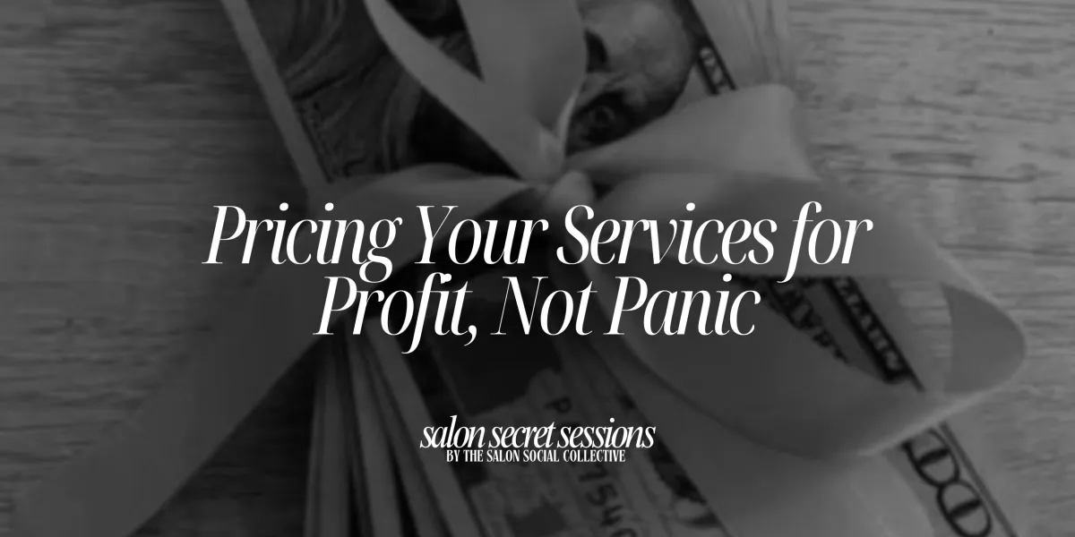 Salon Pricing for Profit 