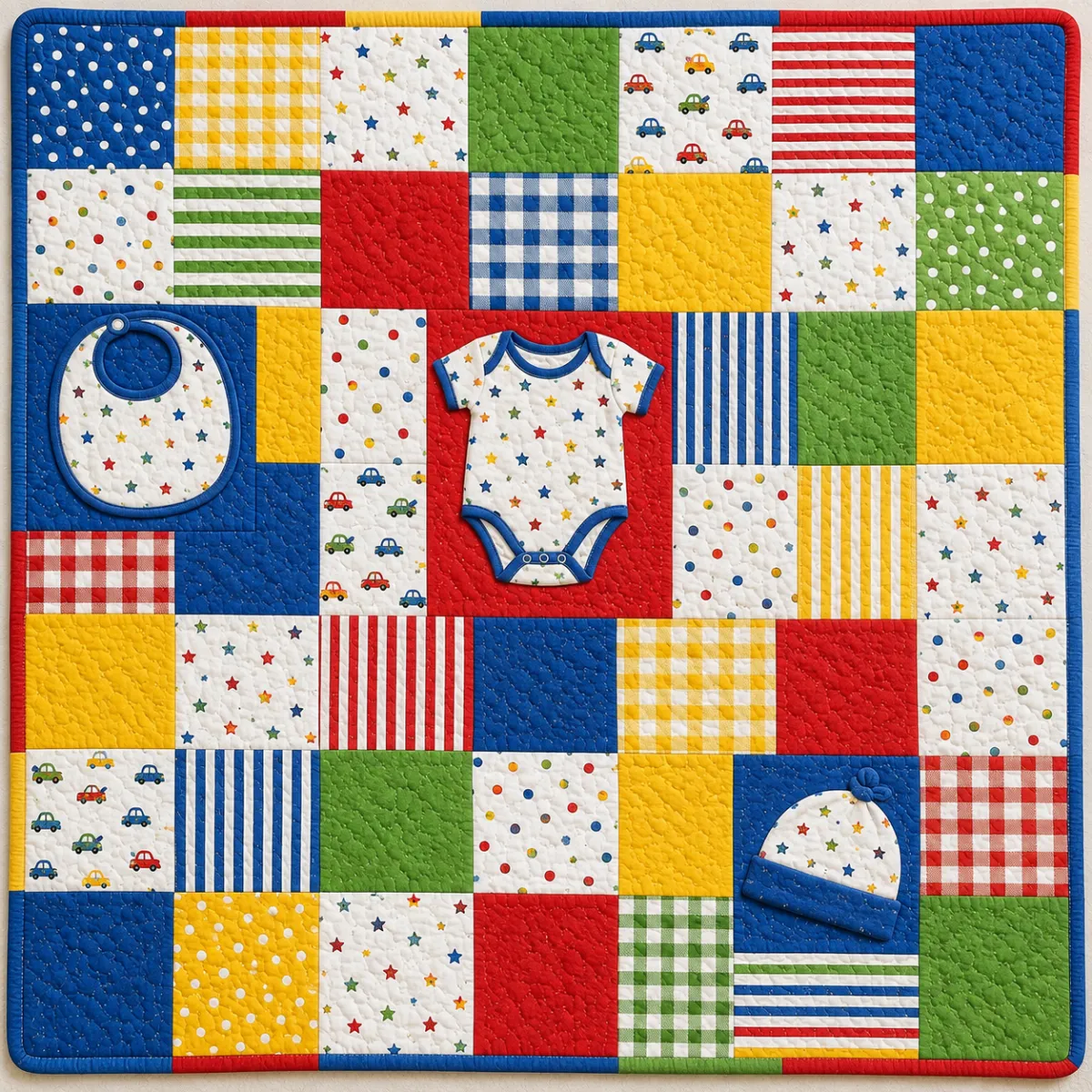 Baby Clothes Quilt Keepsake