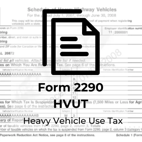 Form 2290 HVUT
