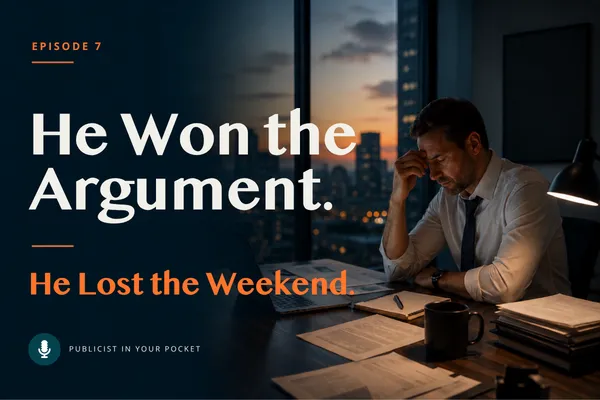 Blog graphic about handling online trolls and protecting your reputation featuring a business owner working late after an online argument.
