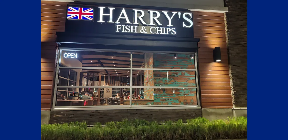 Harys d=fush and chips restaurant 