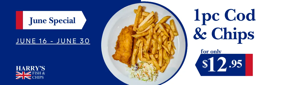 2pc of cod and chps with coleslaw