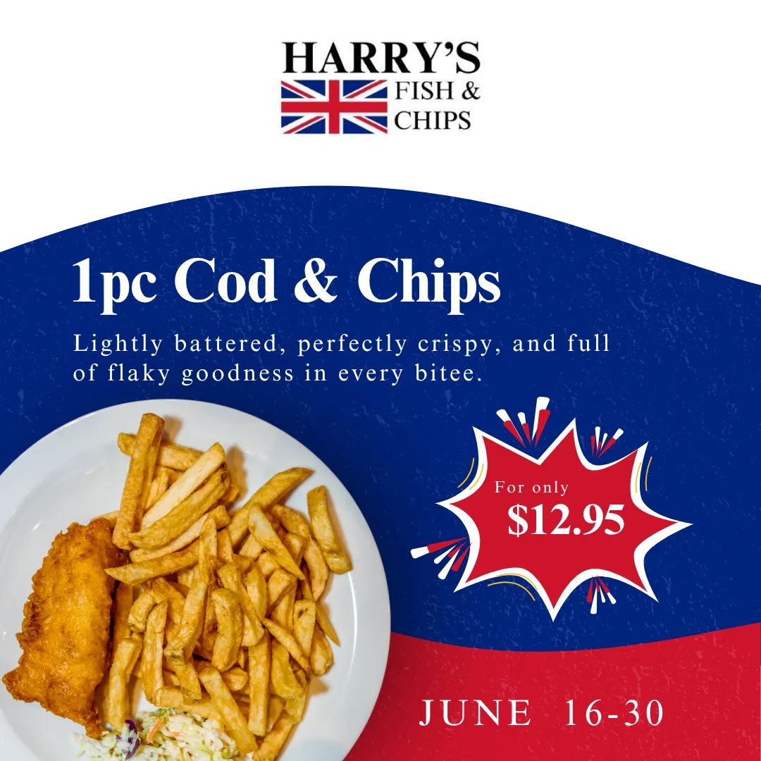 2pc of haddock and chips with coleslaw