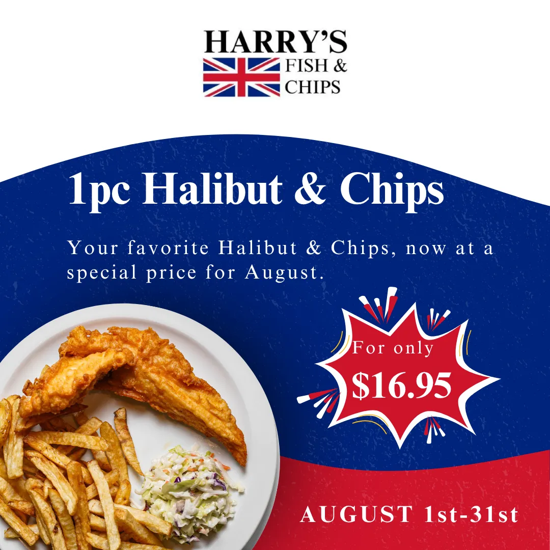 2pc of haddock and chips with coleslaw