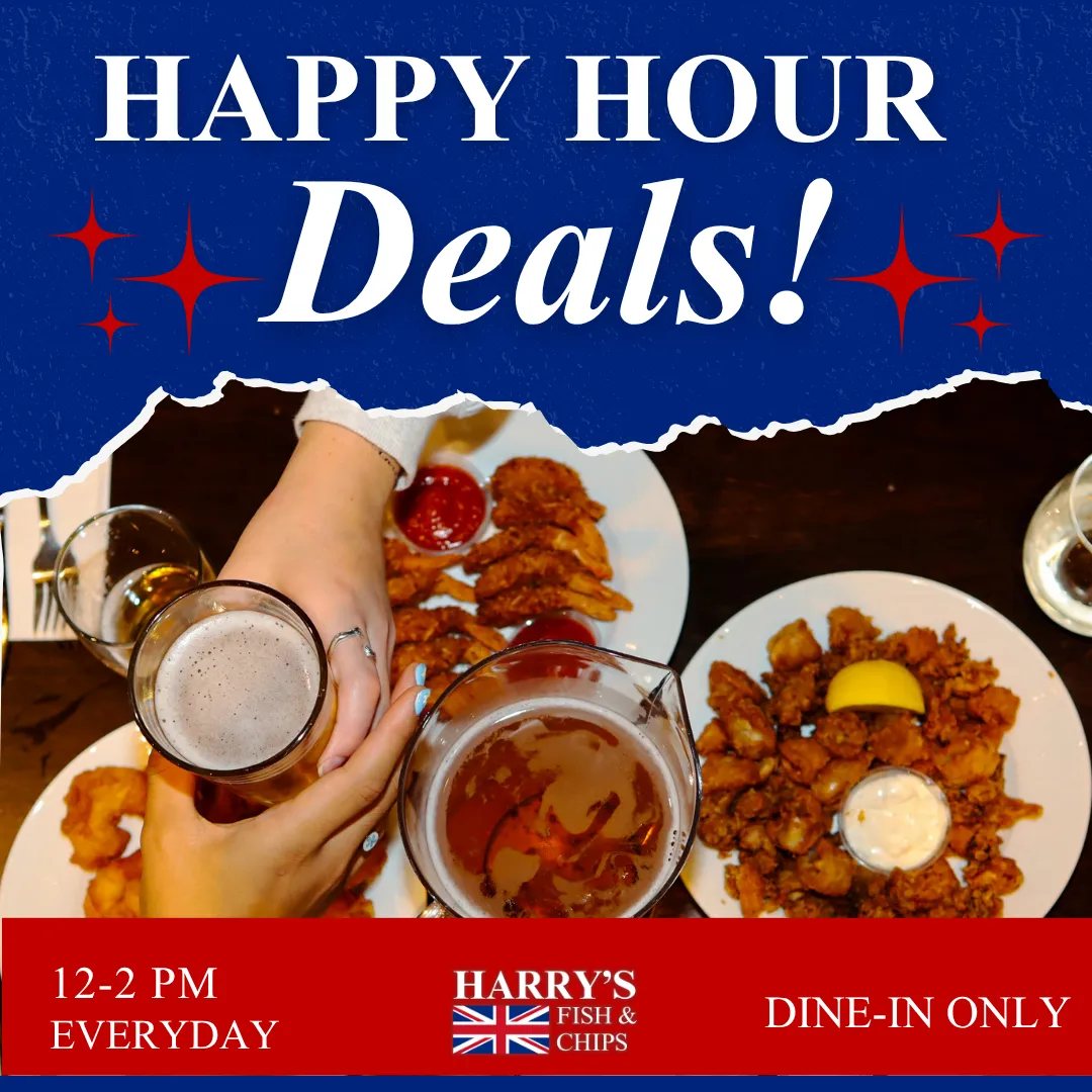 1pc haddock and chips special - harrys fish & chisp restaurant