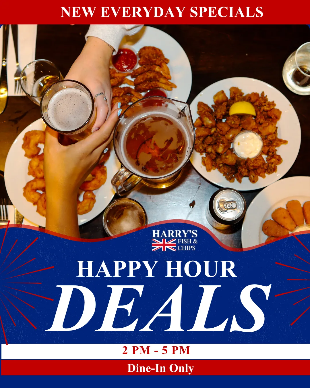 1pc haddock and chips special - harrys fish & chisp restaurant