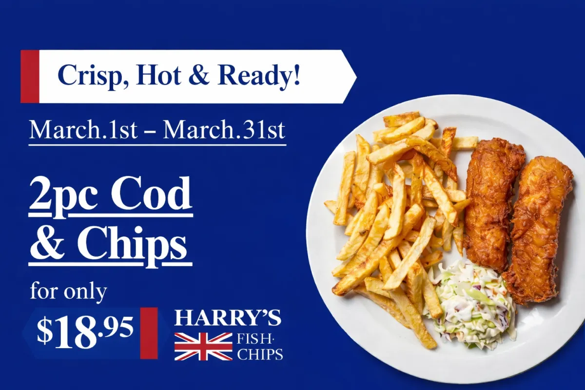 2pc of cod and chps with coleslaw