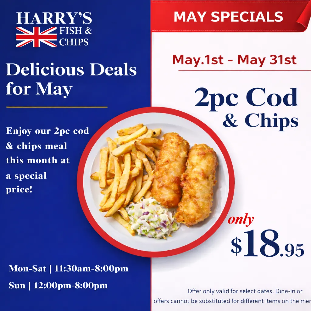 2pc of cod and chps with coleslaw