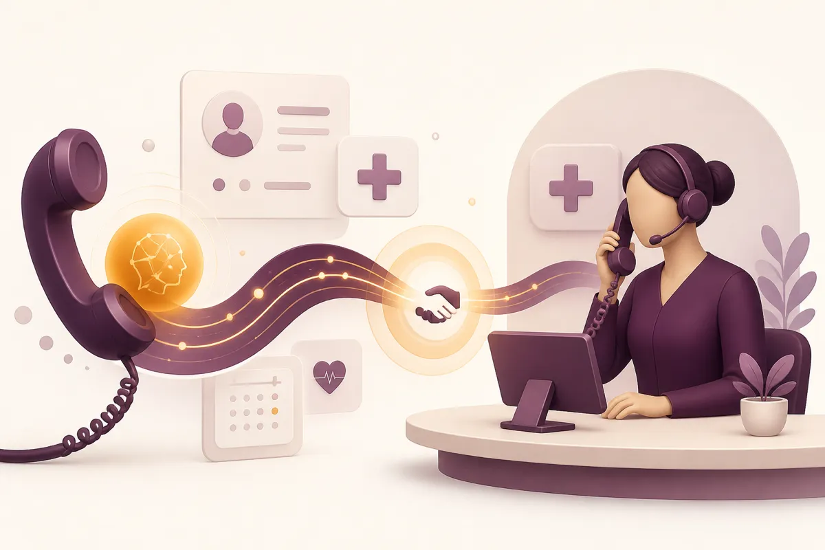 Human Handoffs for Healthcare AI Receptionists