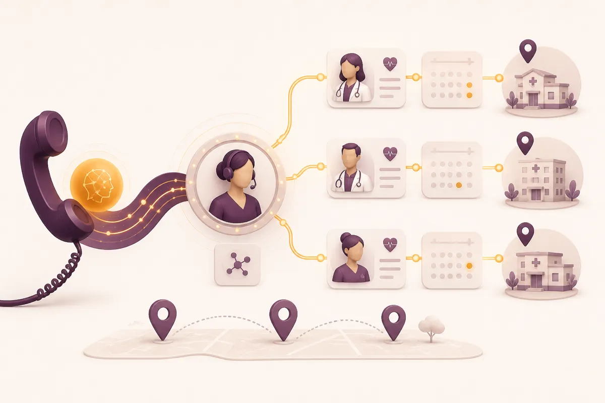 AI Receptionist for NextGen Healthcare Clinics