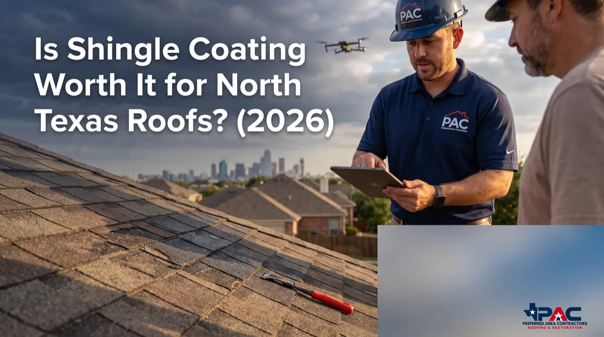 Is Shingle Coating Worth It for North Texas Roofs? (2026)