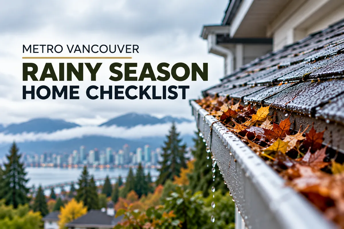 Metro Vancouver Rainy Season Home Checklist