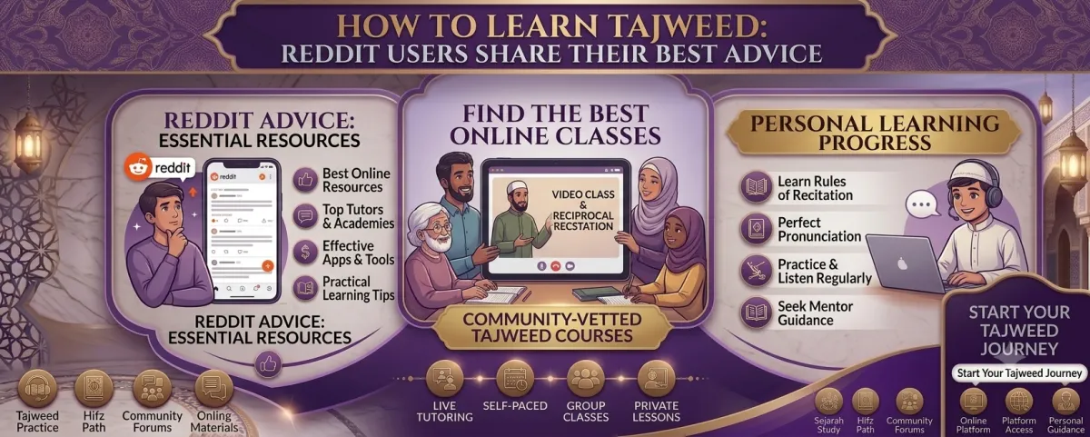 Learn Tajweed online with Noorul Quran Institute.