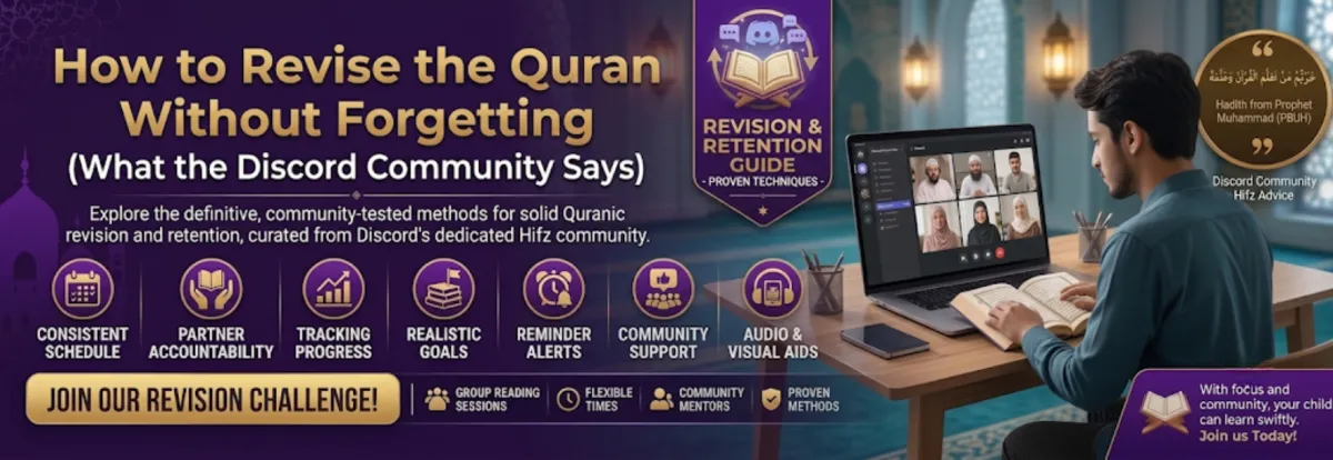 Student reading the Quran illustration, representing daily Quran reading (Noor Ul Quran Institute)