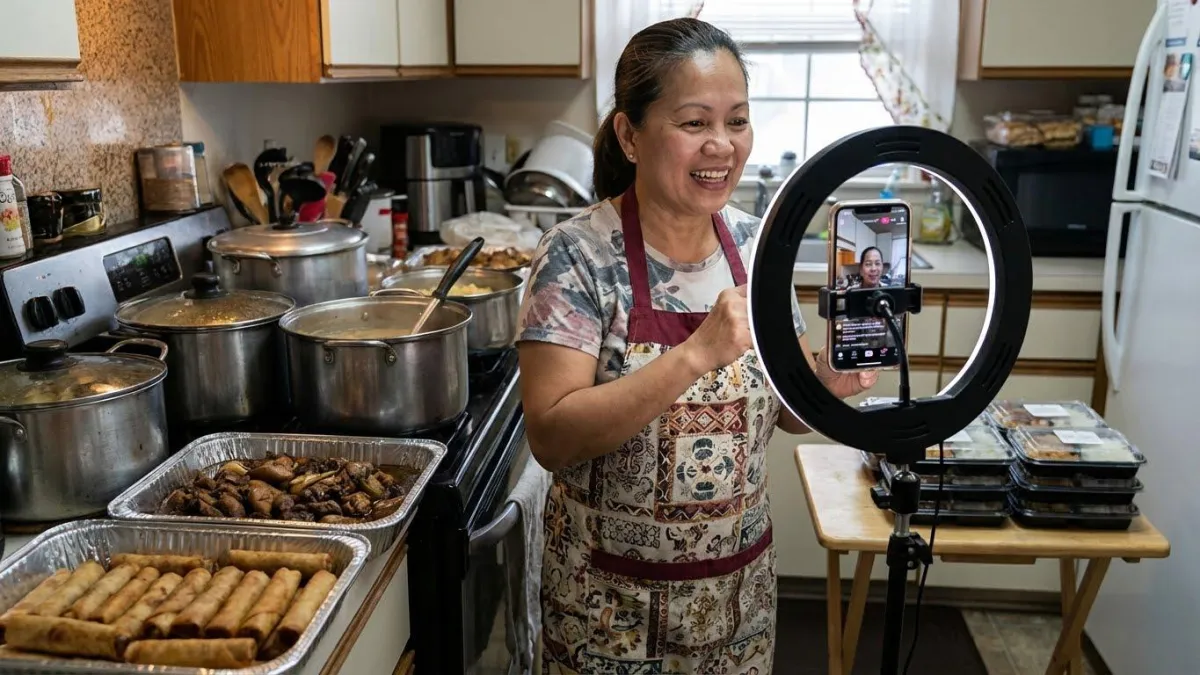 pink green and blue abstract painting