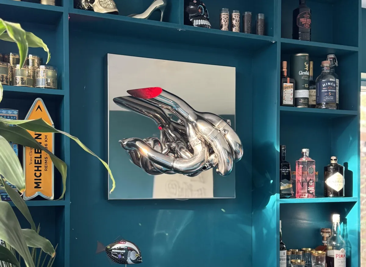 Fernando Alonso Exhaust Display