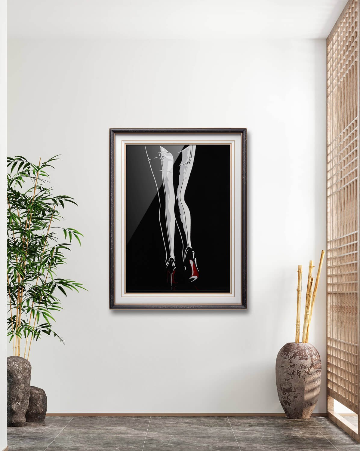 High Heels and Stockings