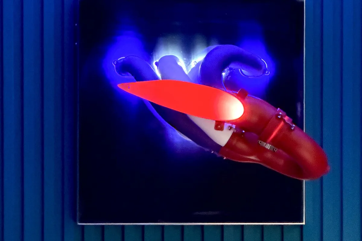 Sculpture: Red Bull RB7 exhaust artwork