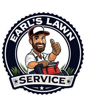Earl’s Lawn Service logo for lawn care, landscaping, hardscaping and property maintenance in Northern Kentucky