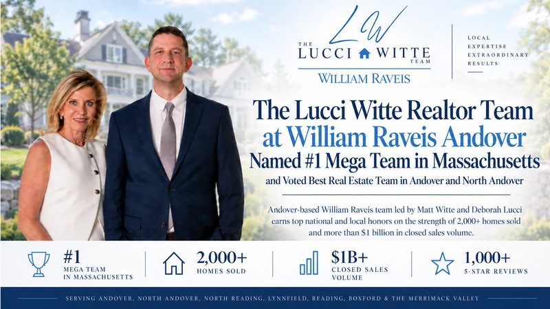 Lucci Witte Realtor Team named #1 Mega Team in Massachusetts by RealTrends
