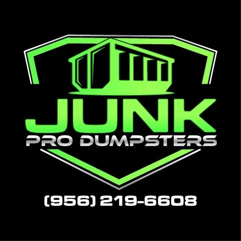 JunkPro logo – dumpster rentals and demolition services in the Rio Grande Valley