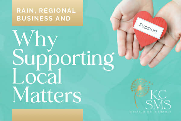 Rain, Regional Business And Why Supporting Local Matters