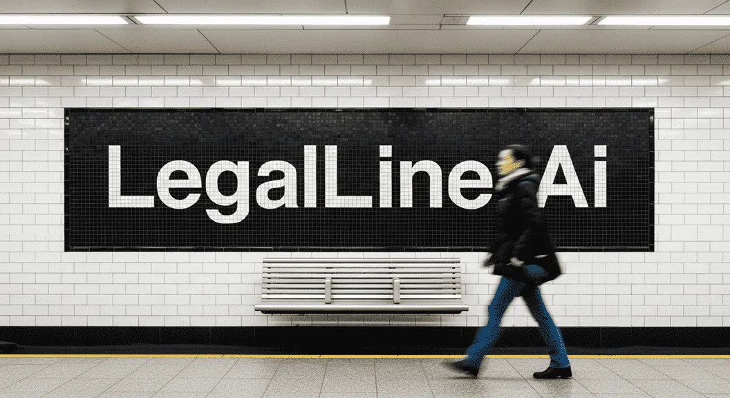 Busy law office with multiple phones ringing, staff looking stressed, papers scattered, and a wall clock showing after-hours. Modern office decor, diverse team, natural daylight.
