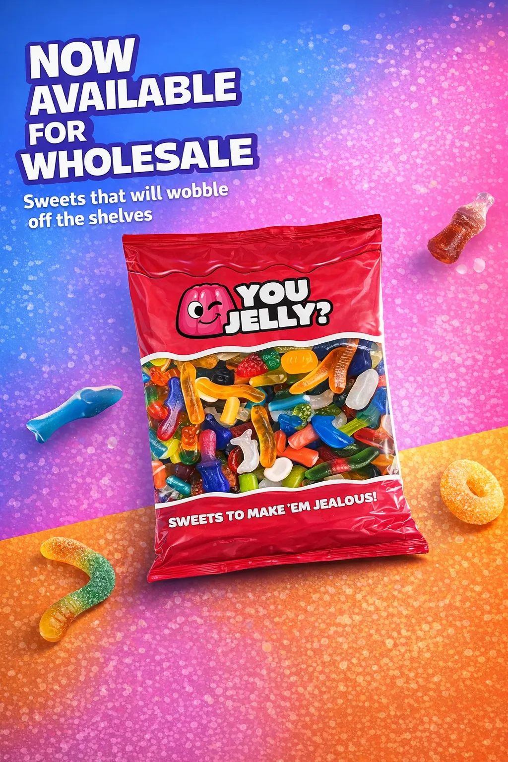 Wholesale Jelly Sweets UK: Become a You Jelly Stockist