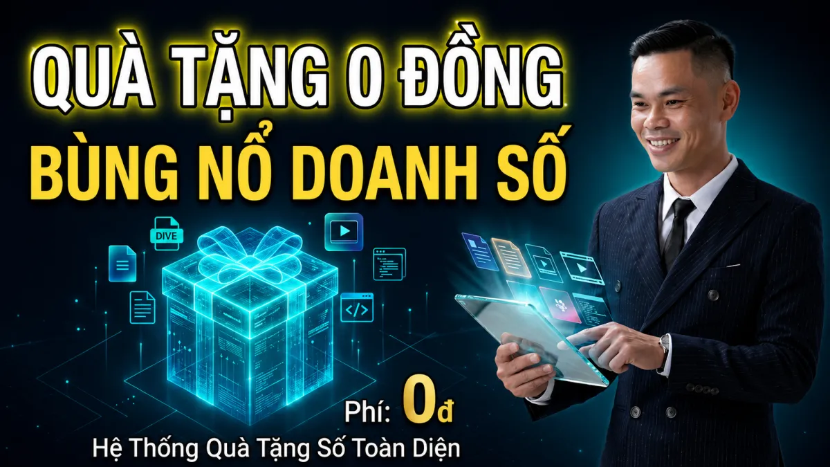 Bí quyết quà tặng số 0 đồng tăng doanh số