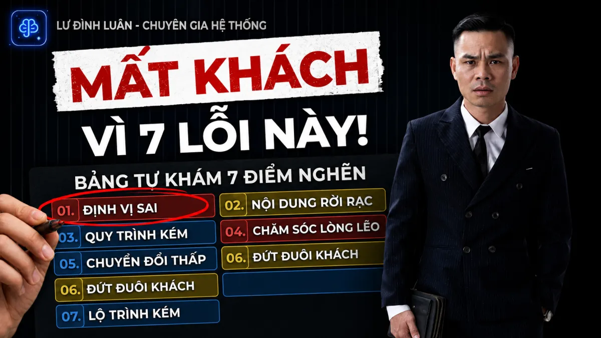 Hướng dẫn sử dụng Bảng tự khám 7 điểm nghẽn