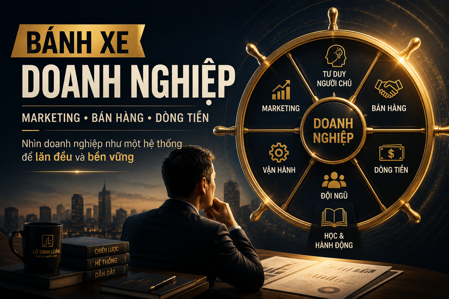 Bánh xe doanh nghiệp: Marketing, bán hàng và dòng tiền