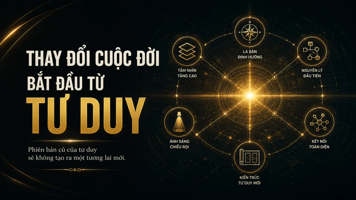 Tái Lập Tư Duy Để Thay Đổi Cuộc Đời Và Tái Cấu Trúc Doanh Nghiệp