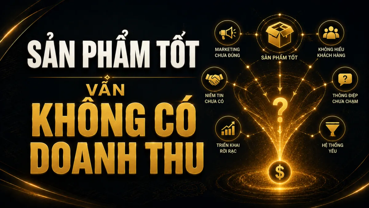 Vì Sao Làm Rất Nhiều Nhưng Doanh Thu Vẫn Không Tăng?