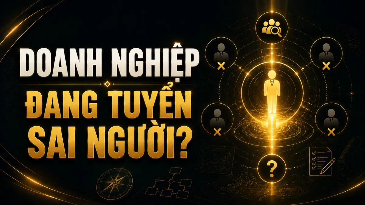 Tuyển Dụng Nhân Sự: Vì Sao Doanh Nghiệp Có CV Đẹp Vẫn Chọn Sai Người?