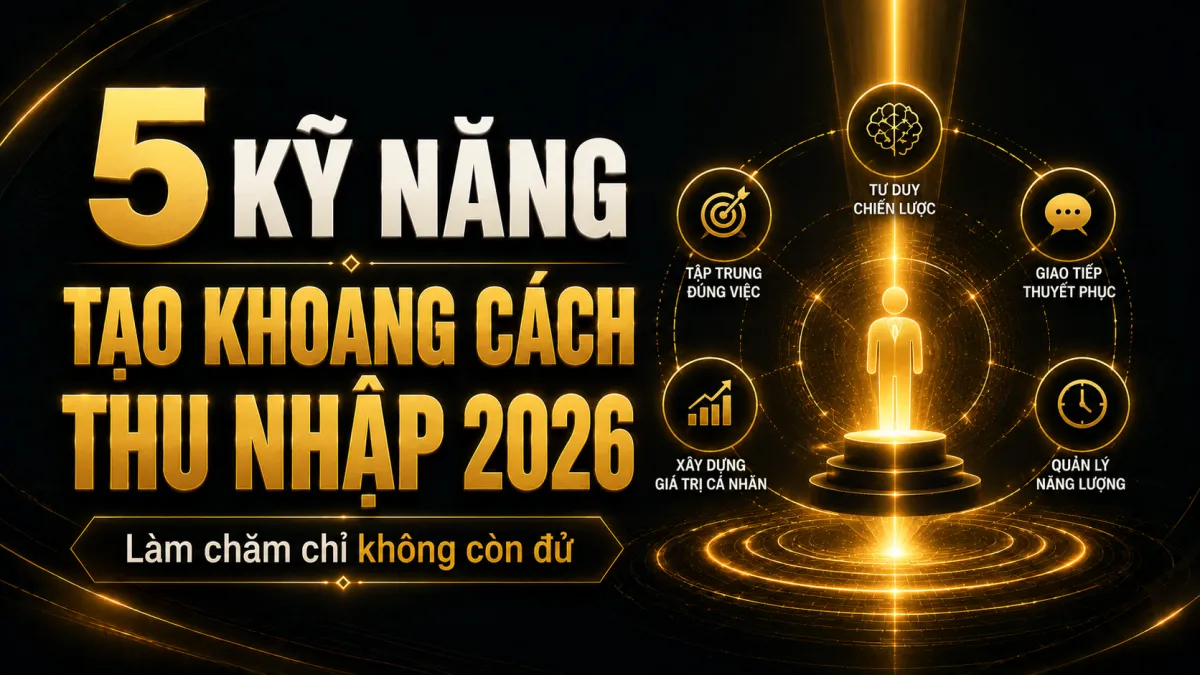5 Kỹ Năng Giúp Bạn Không Tụt Lại Năm 2026