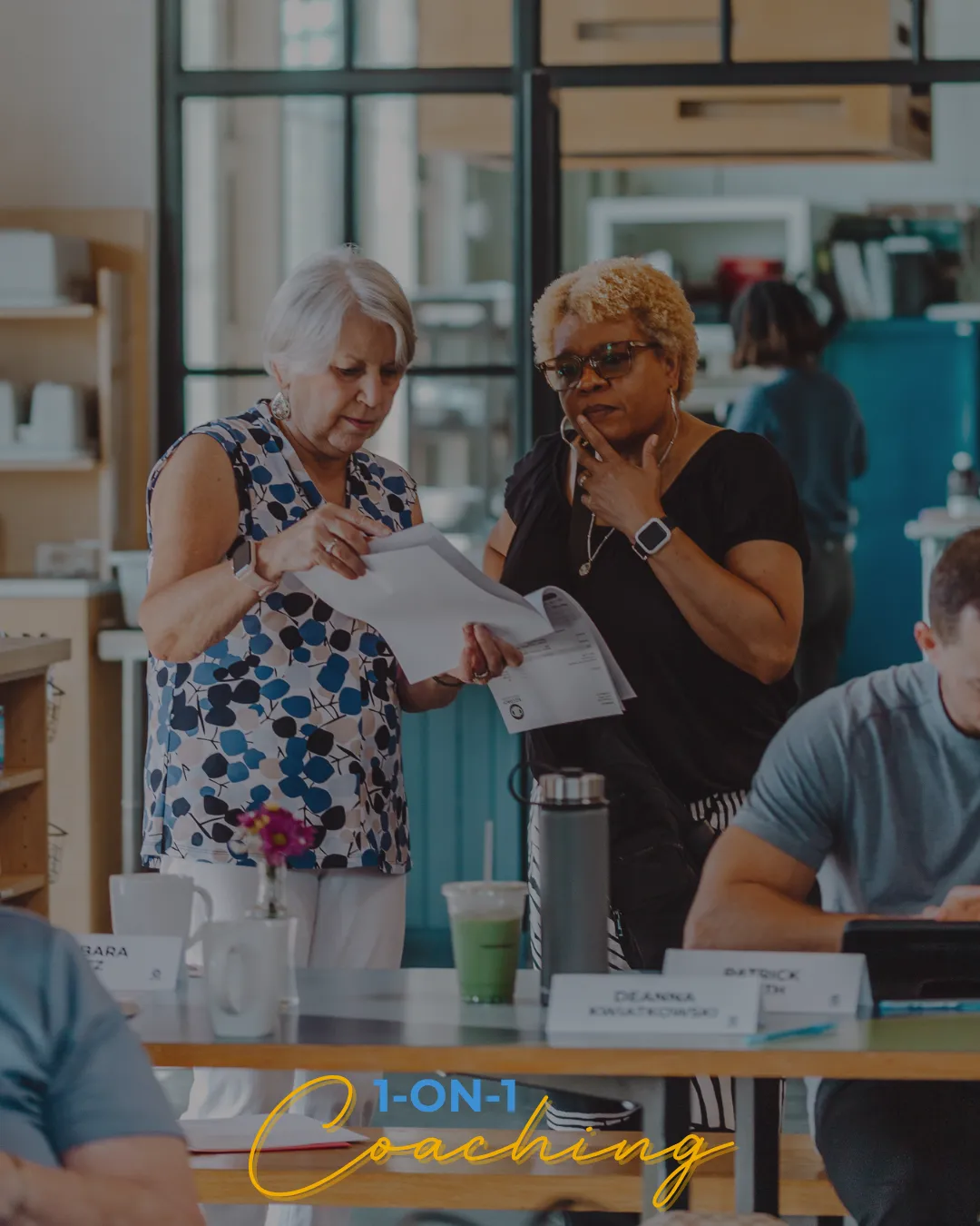 One-on-one Leadership Coaching- Personalized executive business coaching tailored to your goals for clarity, performance, and sustainable leadership growth.